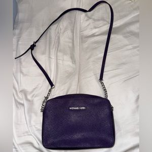 Brand new with out tags Purple Michael Kors Crossbody